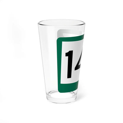 SD 147 (South Dakota) (Road Sign) Pint Glass 16oz - Go Mug Yourself