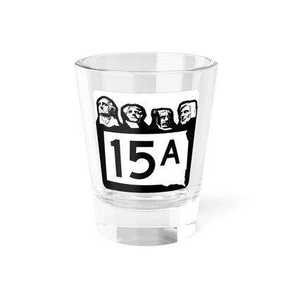 SD 15A 1960 (South Dakota) (Road Sign) Shot Glass 1.5oz 1.5oz - Go Mug Yourself