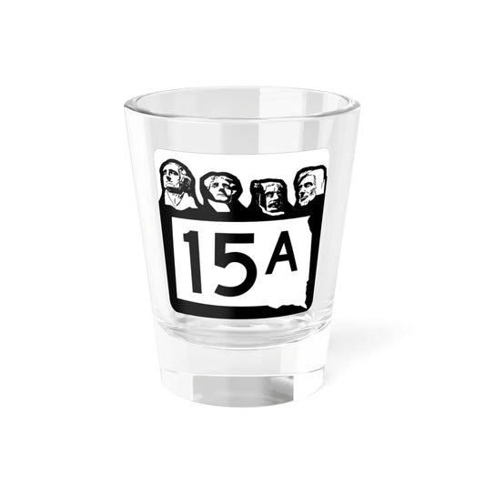 SD 15A 1960 (South Dakota) (Road Sign) Shot Glass 1.5oz 1.5oz - Go Mug Yourself