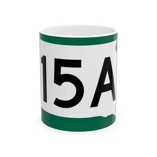 SD 15A (South Dakota) (Road Sign) White Coffee Mug 11oz - Go Mug Yourself