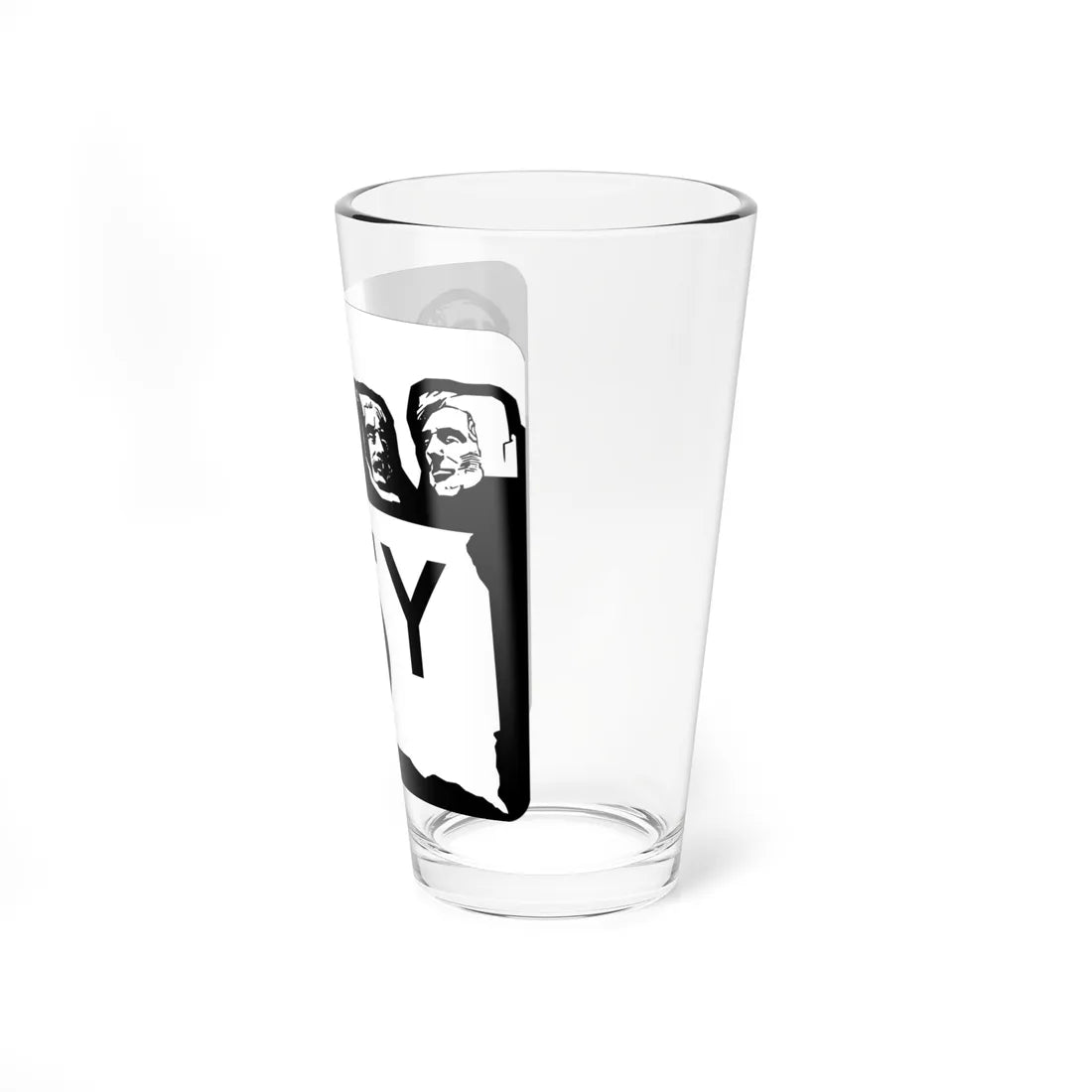 SD 15Y 1960 (South Dakota) (Road Sign) Pint Glss 16oz - Go Mug Yourself