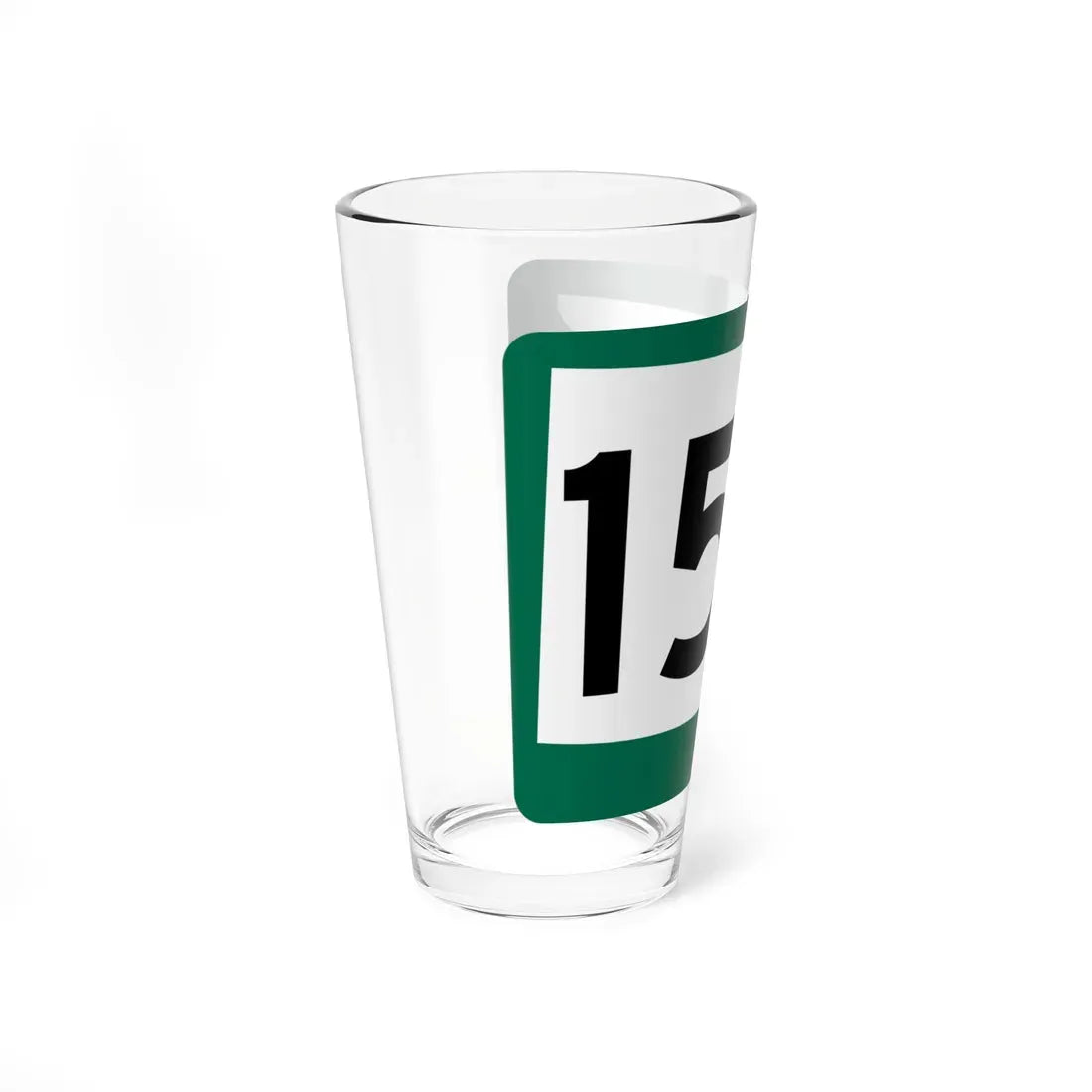 SD 15Y (South Dakota) (Road Sign) Pint Glass 16oz - Go Mug Yourself