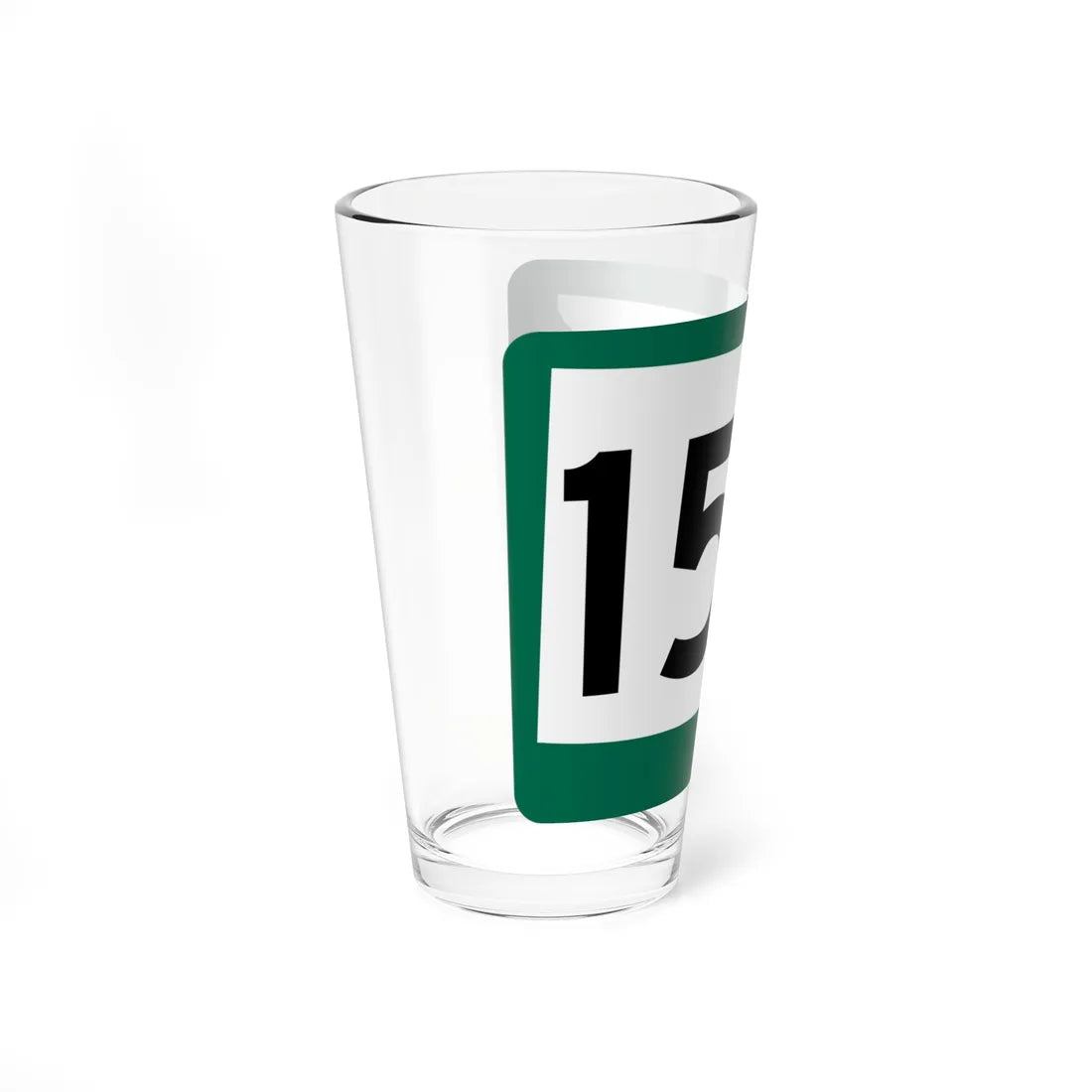 SD 15Y (South Dakota) (Road Sign) Pint Glss 16oz - Go Mug Yourself