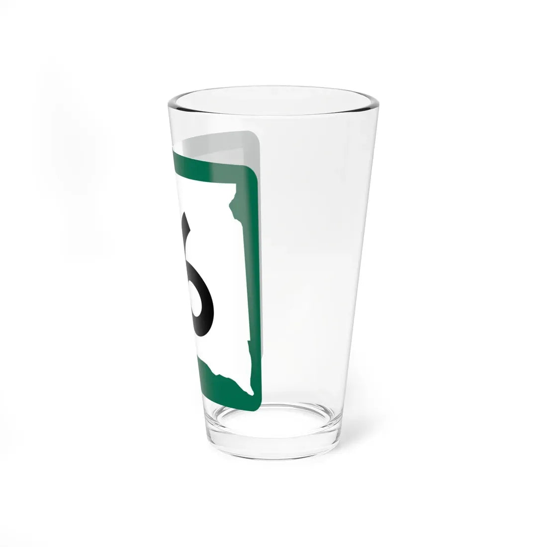 SD 16 (South Dakota) (Road Sign) Pint Glass 16oz - Go Mug Yourself