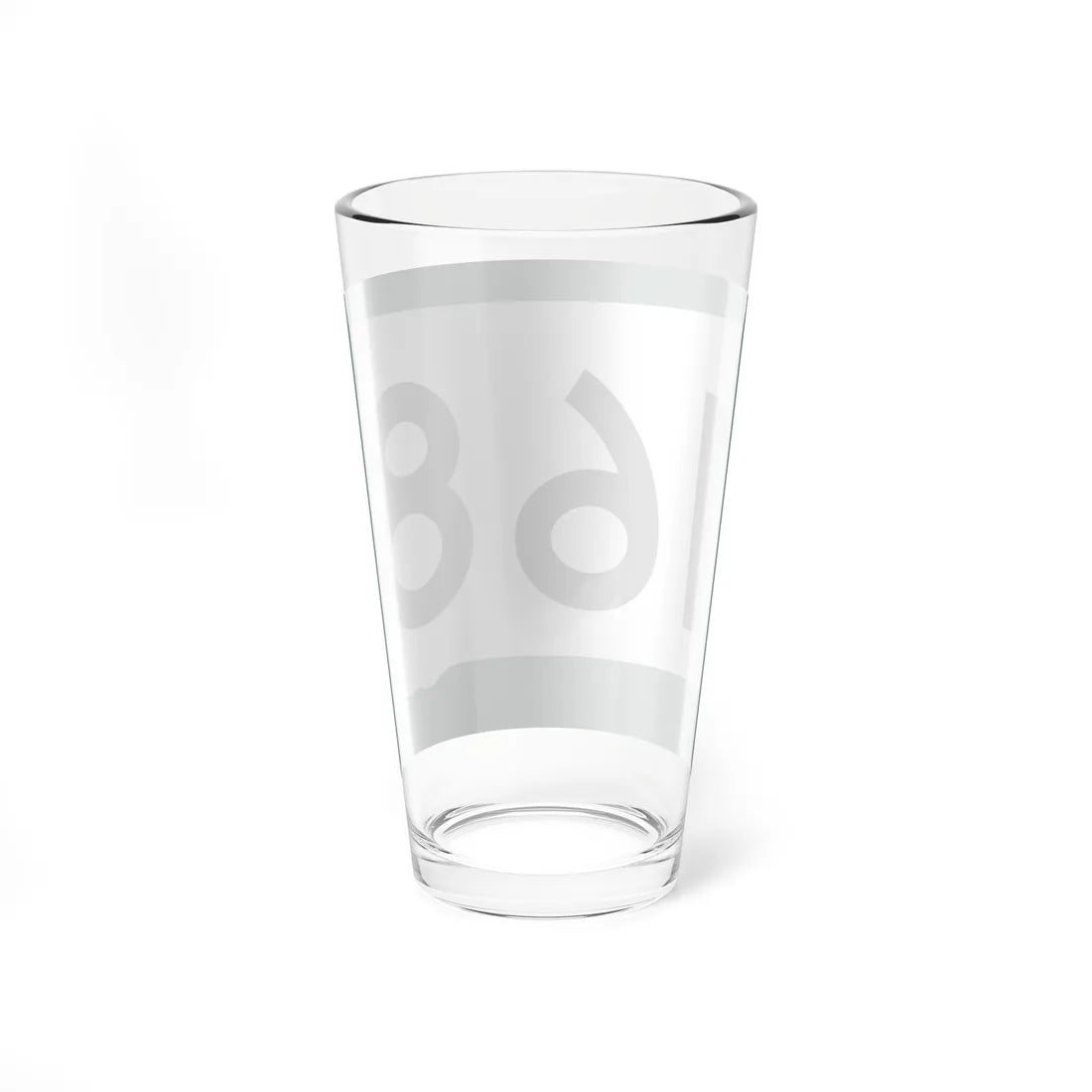 SD 168 (South Dakota) (Road Sign) Pint Glass 16oz - Go Mug Yourself