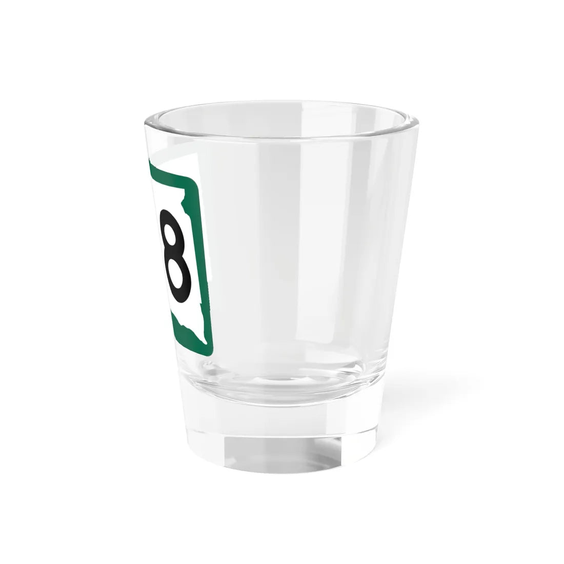 SD 168 (South Dakota) (Road Sign) Shot Glass 1.5oz - Go Mug Yourself