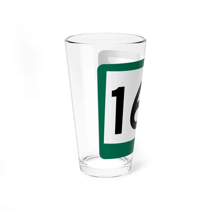 SD 16B (South Dakota) (Road Sign) Pint Glass 16oz - Go Mug Yourself