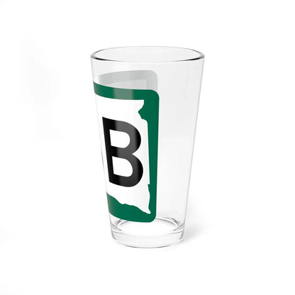 SD 16B (South Dakota) (Road Sign) Pint Glass 16oz - Go Mug Yourself