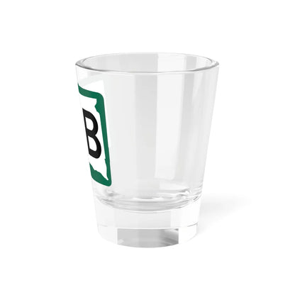 SD 16B (South Dakota) (Road Sign) Shot Glass 1.5oz - Go Mug Yourself