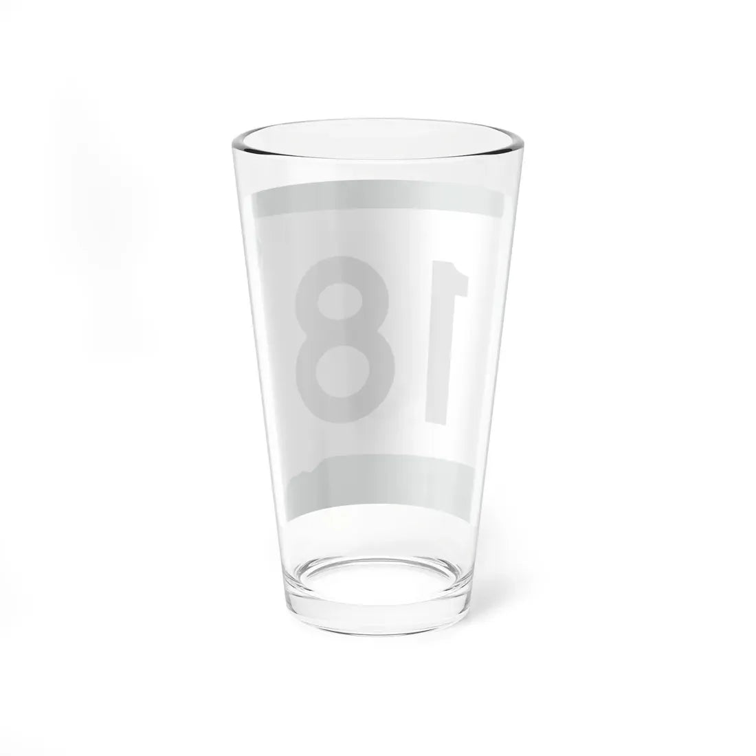 SD 18 (South Dakota) (Road Sign) Pint Glass 16oz - Go Mug Yourself