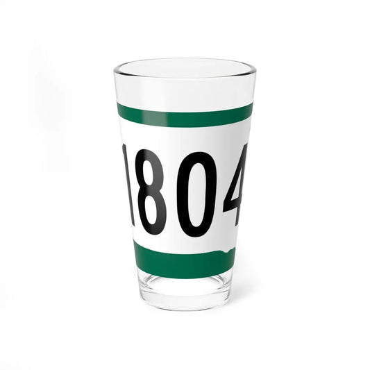 SD 1804 (South Dakota) (Road Sign) Pint Glass 16oz 16oz - Go Mug Yourself