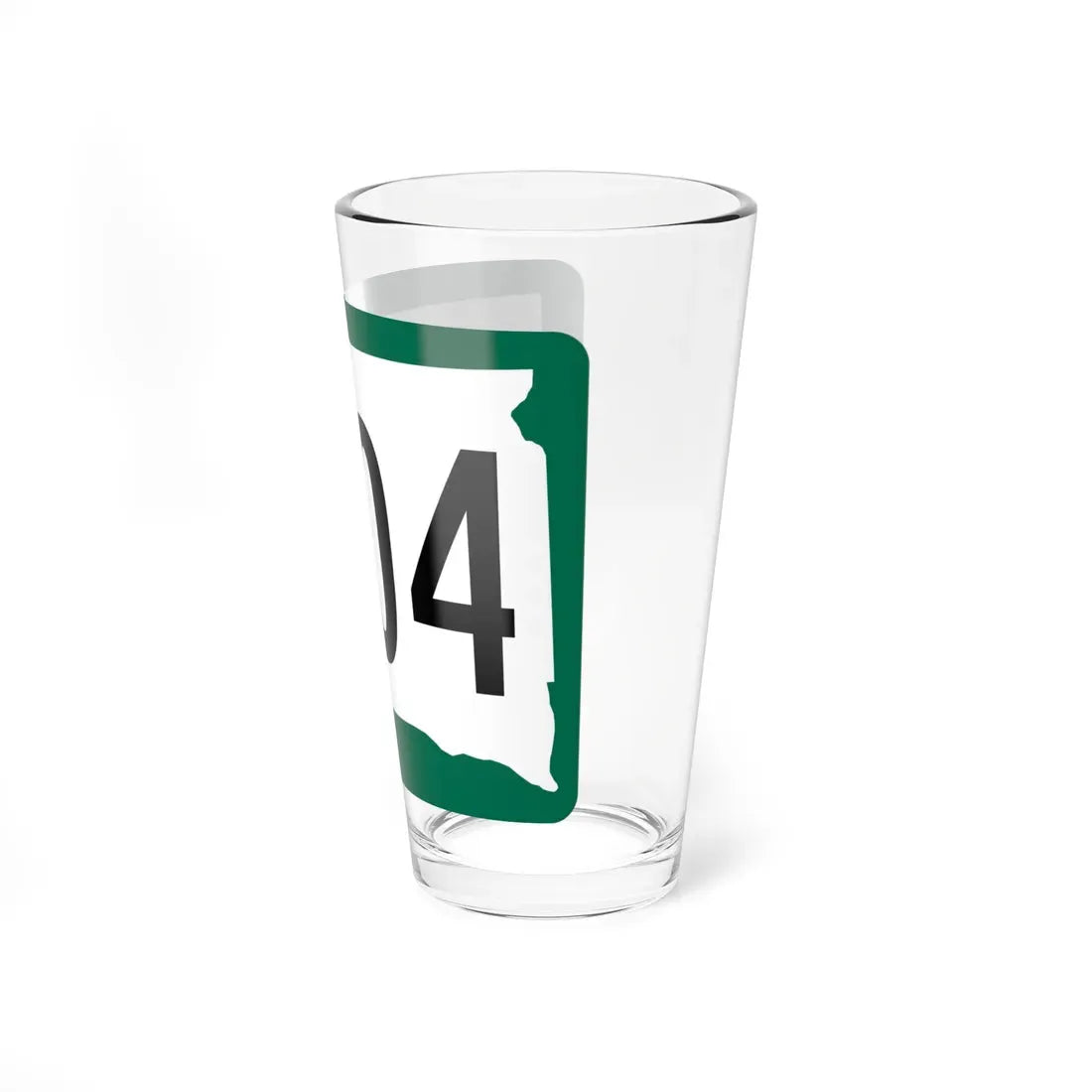 SD 1804 (South Dakota) (Road Sign) Pint Glass 16oz - Go Mug Yourself