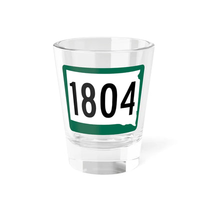 SD 1804 (South Dakota) (Road Sign) Shot Glass 1.5oz 1.5oz - Go Mug Yourself