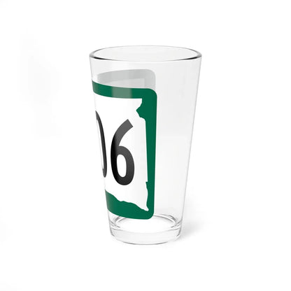 SD 1806 (South Dakota) (Road Sign) Pint Glass 16oz - Go Mug Yourself