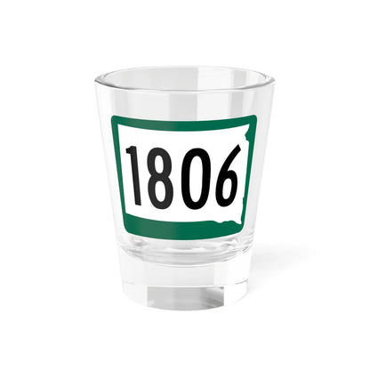 SD 1806 (South Dakota) (Road Sign) Shot Glass 1.5oz 1.5oz - Go Mug Yourself