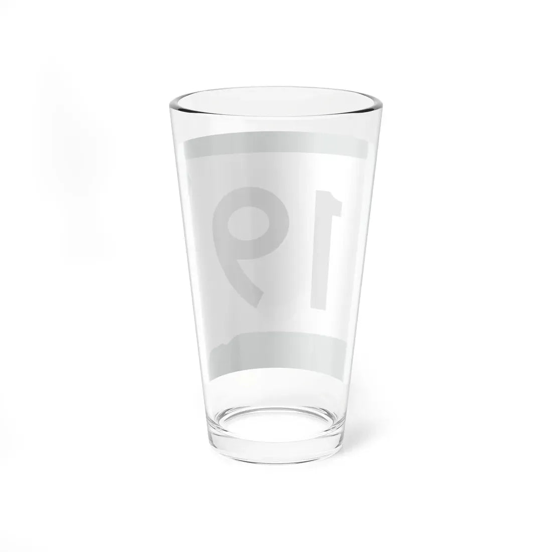 SD 19 (South Dakota) (Road Sign) Pint Glass 16oz - Go Mug Yourself