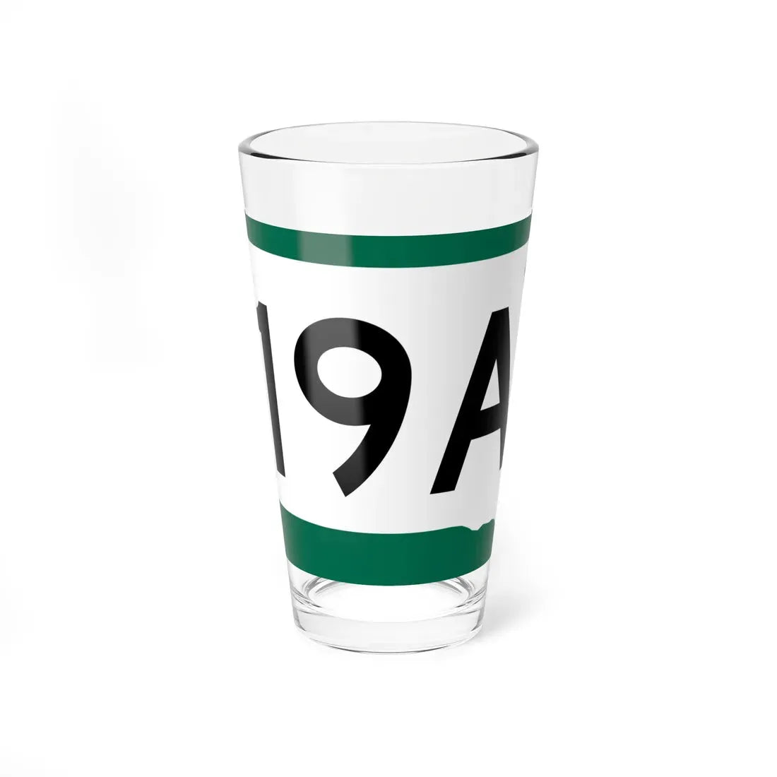 SD 19A (South Dakota) (Road Sign) Pint Glass 16oz 16oz - Go Mug Yourself