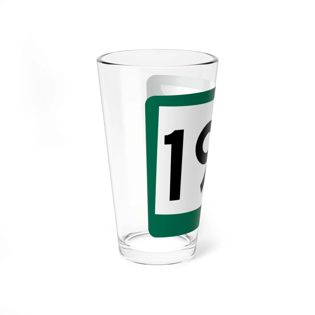 SD 19A (South Dakota) (Road Sign) Pint Glss 16oz - Go Mug Yourself