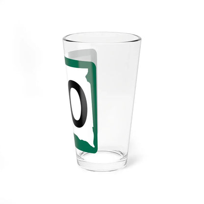 SD 20 (South Dakota) (Road Sign) Pint Glass 16oz - Go Mug Yourself