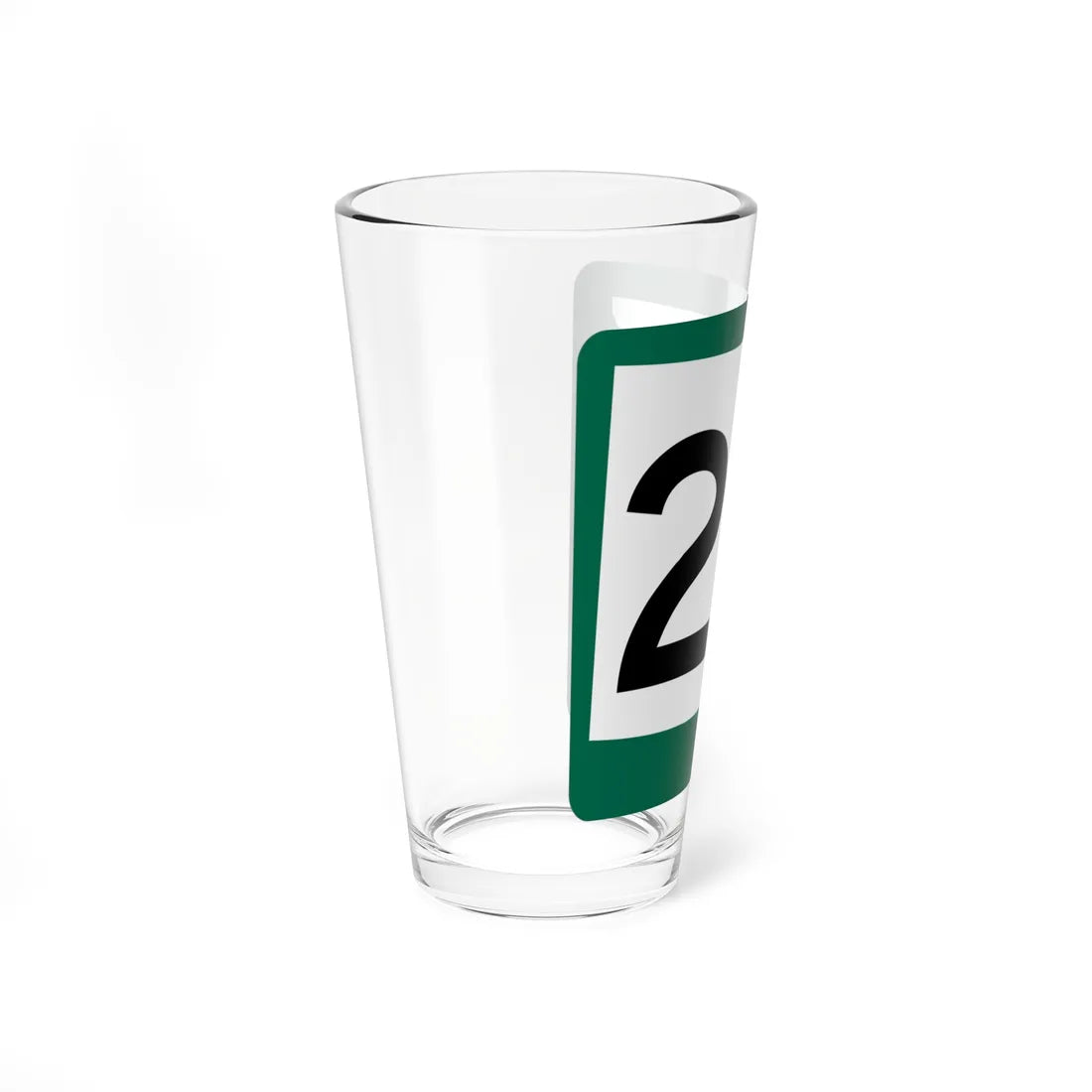 SD 20 (South Dakota) (Road Sign) Pint Glss 16oz - Go Mug Yourself