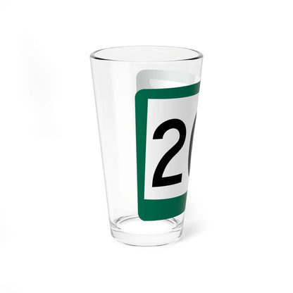 SD 204 (South Dakota) (Road Sign) Pint Glass 16oz - Go Mug Yourself