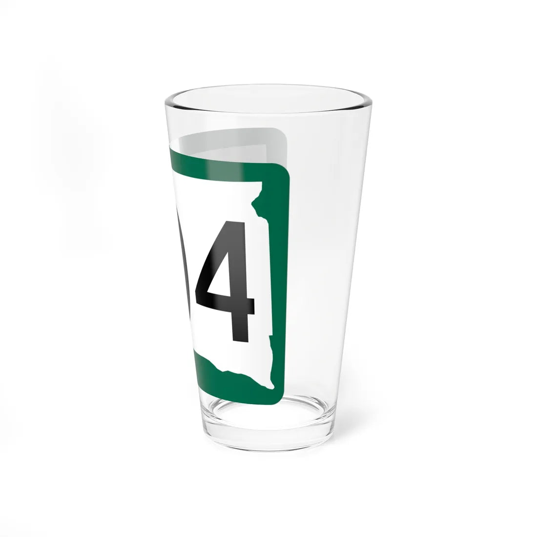 SD 204 (South Dakota) (Road Sign) Pint Glass 16oz - Go Mug Yourself