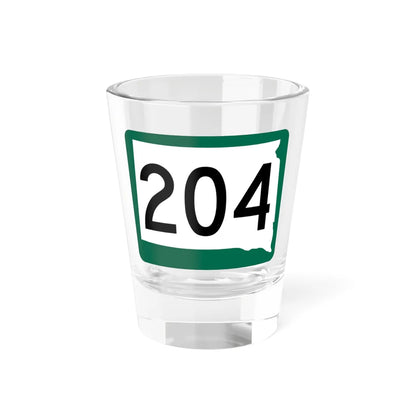 SD 204 (South Dakota) (Road Sign) Shot Glass 1.5oz 1.5oz - Go Mug Yourself