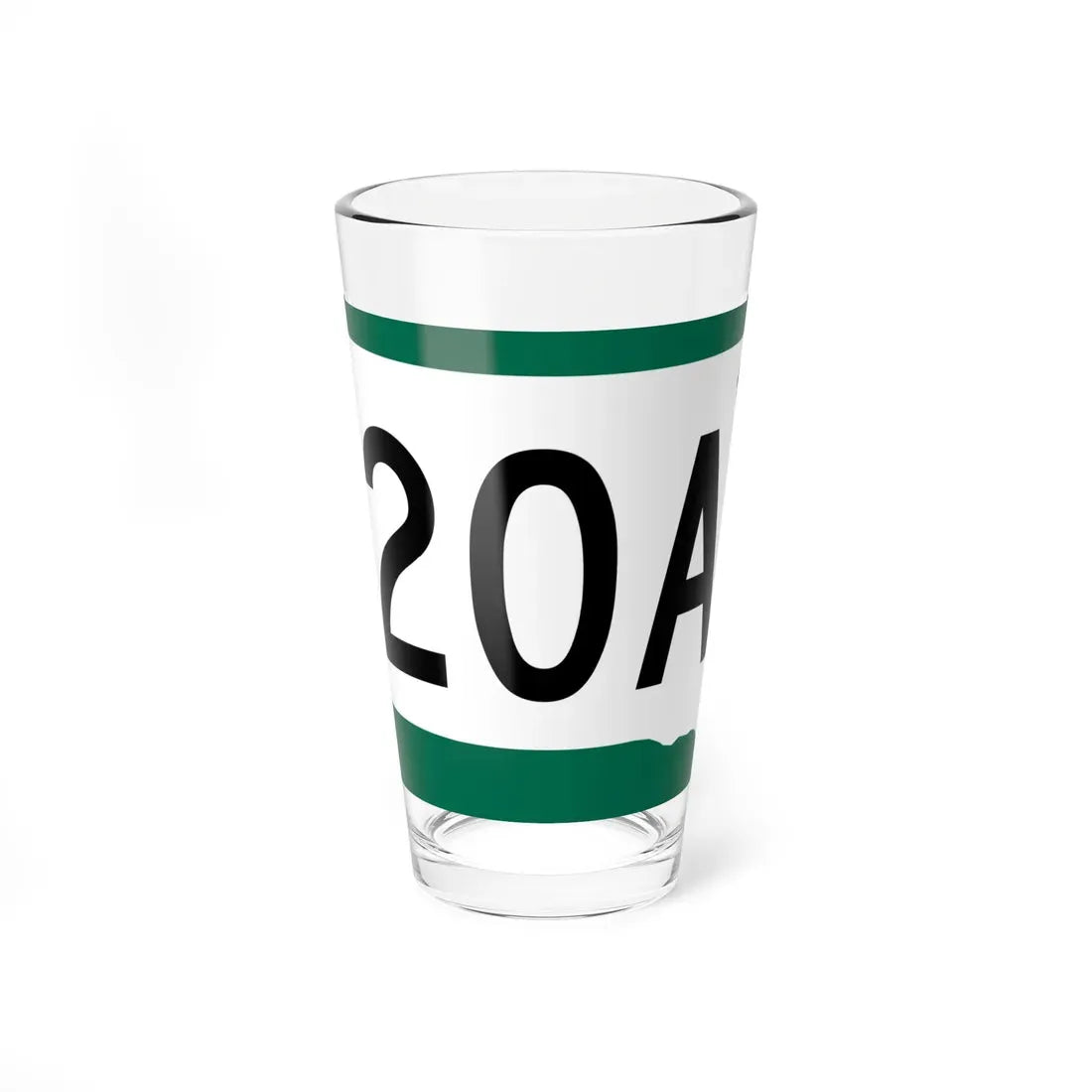 SD 20A (South Dakota) (Road Sign) Pint Glass 16oz 16oz - Go Mug Yourself