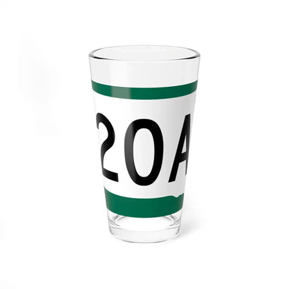 SD 20A (South Dakota) (Road Sign) Pint Glass 16oz 16oz - Go Mug Yourself