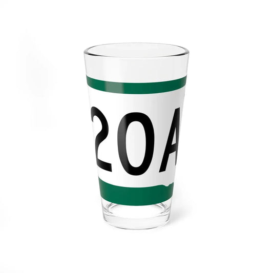 SD 20A (South Dakota) (Road Sign) Pint Glass 16oz 16oz - Go Mug Yourself