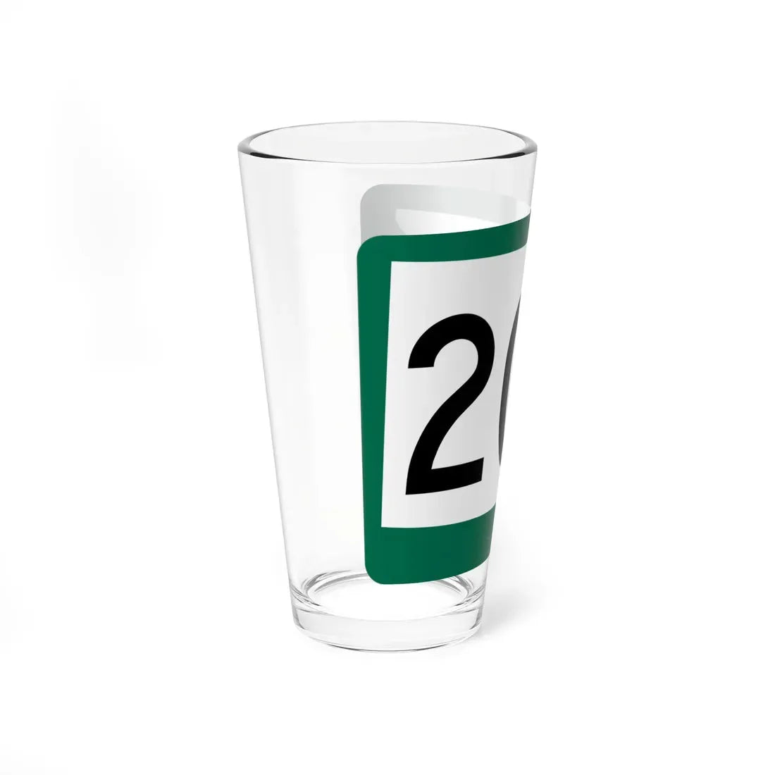 SD 20A (South Dakota) (Road Sign) Pint Glass 16oz - Go Mug Yourself