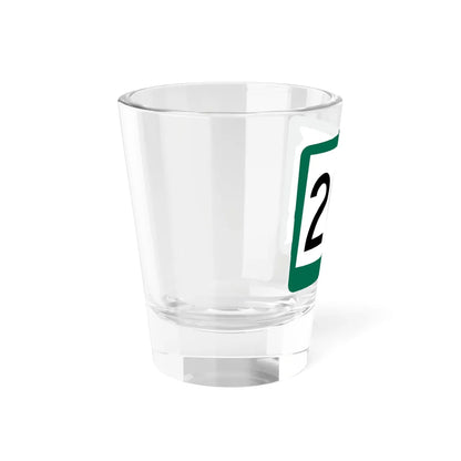 SD 20A (South Dakota) (Road Sign) Shot Glass 1.5oz - Go Mug Yourself