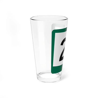 SD 21 (South Dakota) (Road Sign) Pint Glass 16oz - Go Mug Yourself