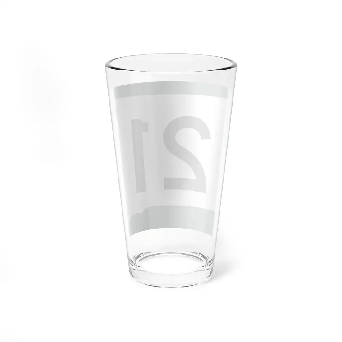 SD 21 (South Dakota) (Road Sign) Pint Glass 16oz - Go Mug Yourself