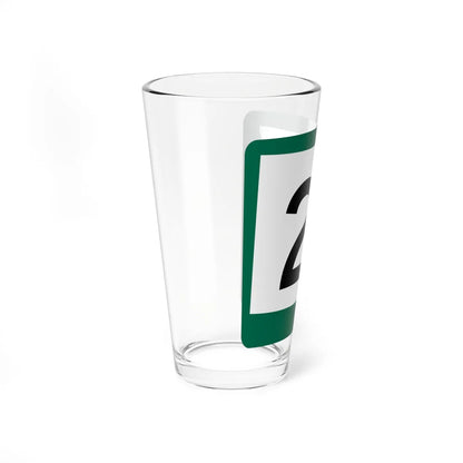 SD 21 (South Dakota) (Road Sign) Pint Glss 16oz - Go Mug Yourself