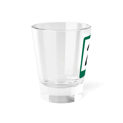 SD 21 (South Dakota) (Road Sign) Shot Glass 1.5oz - Go Mug Yourself