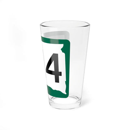 SD 214 (South Dakota) (Road Sign) Pint Glass 16oz - Go Mug Yourself