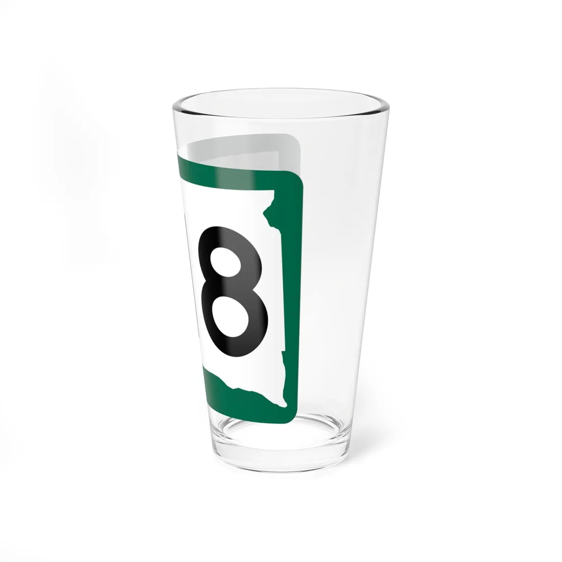 SD 218 (South Dakota) (Road Sign) Pint Glass 16oz - Go Mug Yourself