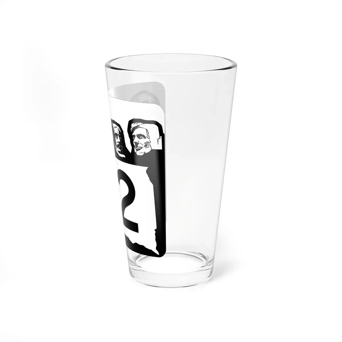 SD 22 1960 (South Dakota) (Road Sign) Pint Glass 16oz - Go Mug Yourself
