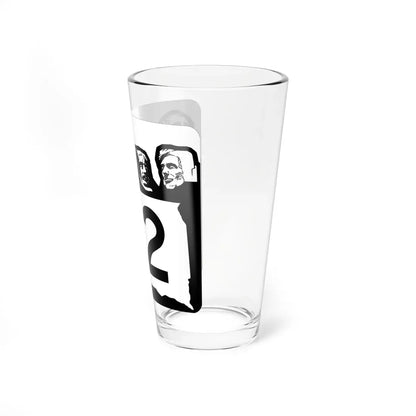 SD 22 1960 (South Dakota) (Road Sign) Pint Glass 16oz - Go Mug Yourself