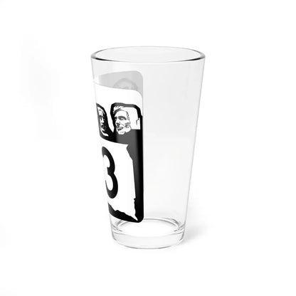 SD 23 1960 (South Dakota) (Road Sign) Pint Glass 16oz - Go Mug Yourself
