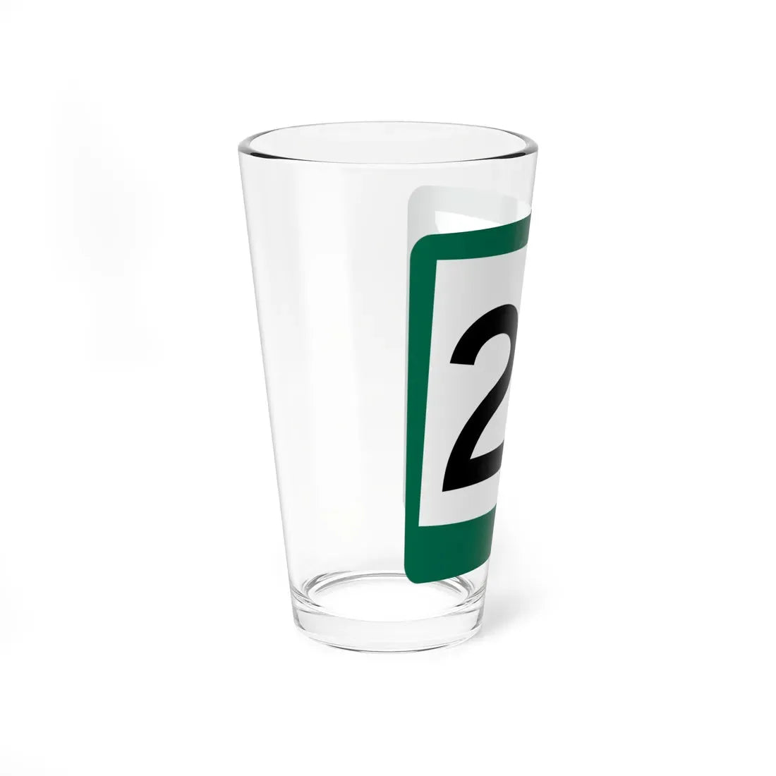 SD 23 (South Dakota) (Road Sign) Pint Glass 16oz - Go Mug Yourself