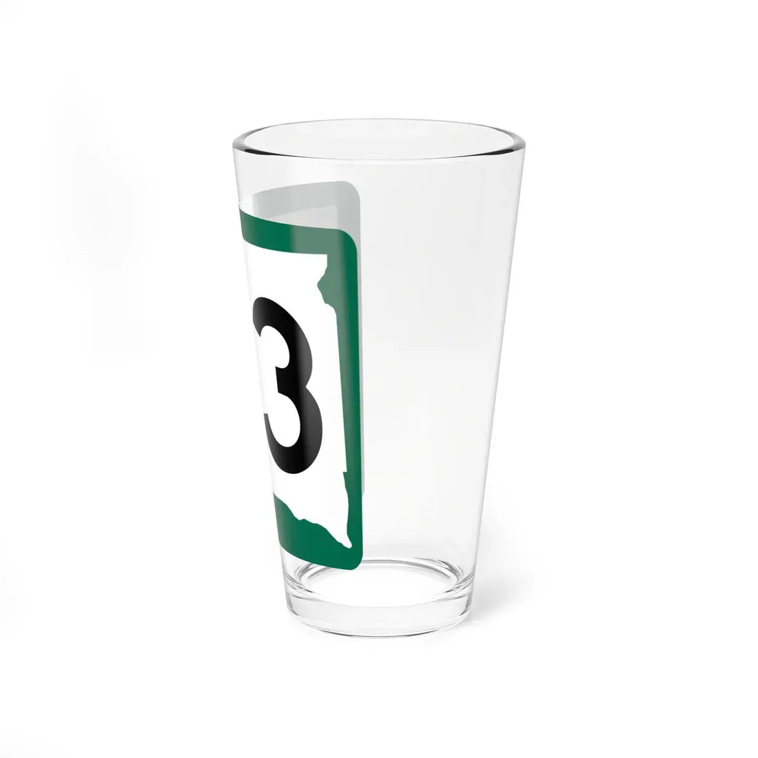 SD 23 (South Dakota) (Road Sign) Pint Glass 16oz - Go Mug Yourself