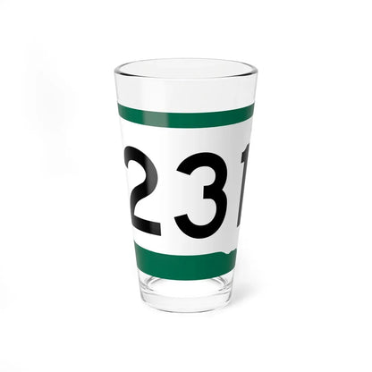 SD 231 (South Dakota) (Road Sign) Pint Glass 16oz 16oz - Go Mug Yourself
