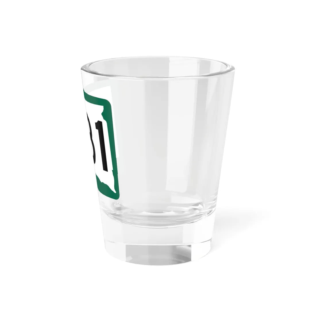 SD 231 (South Dakota) (Road Sign) Shot Glass 1.5oz - Go Mug Yourself