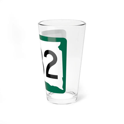 SD 232 (South Dakota) (Road Sign) Pint Glass 16oz - Go Mug Yourself