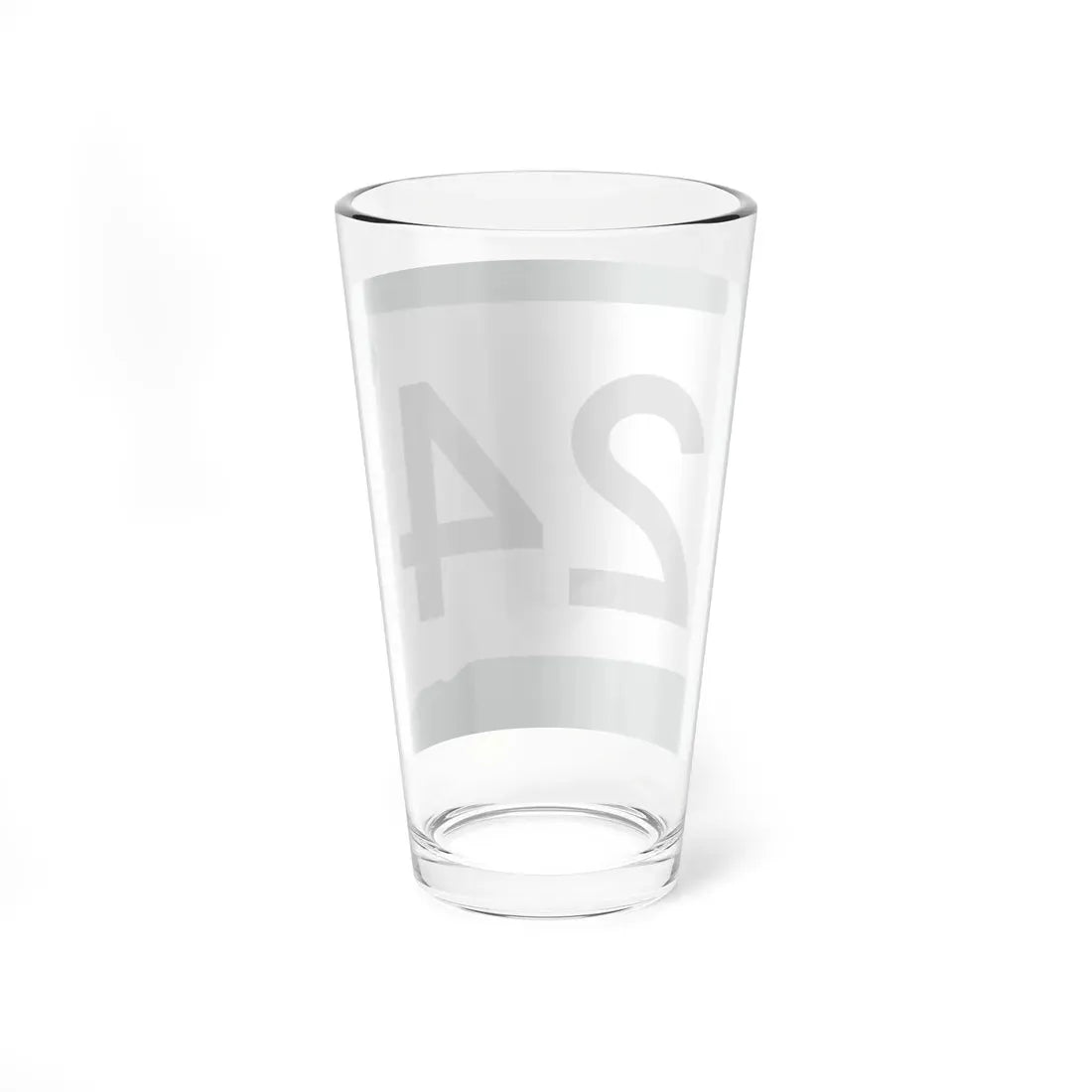 SD 24 (South Dakota) (Road Sign) Pint Glass 16oz - Go Mug Yourself
