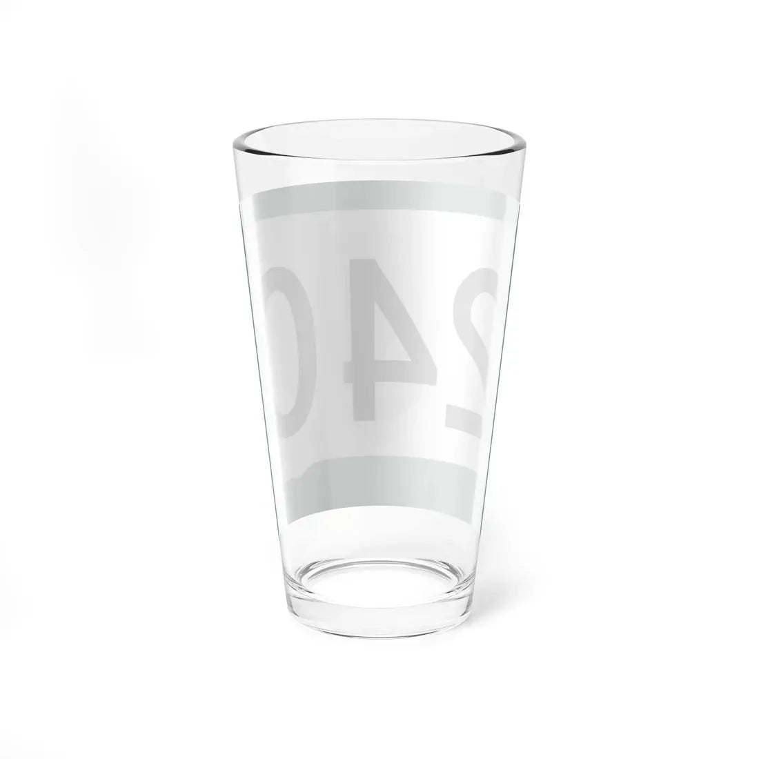 SD 240 (South Dakota) (Road Sign) Pint Glass 16oz - Go Mug Yourself