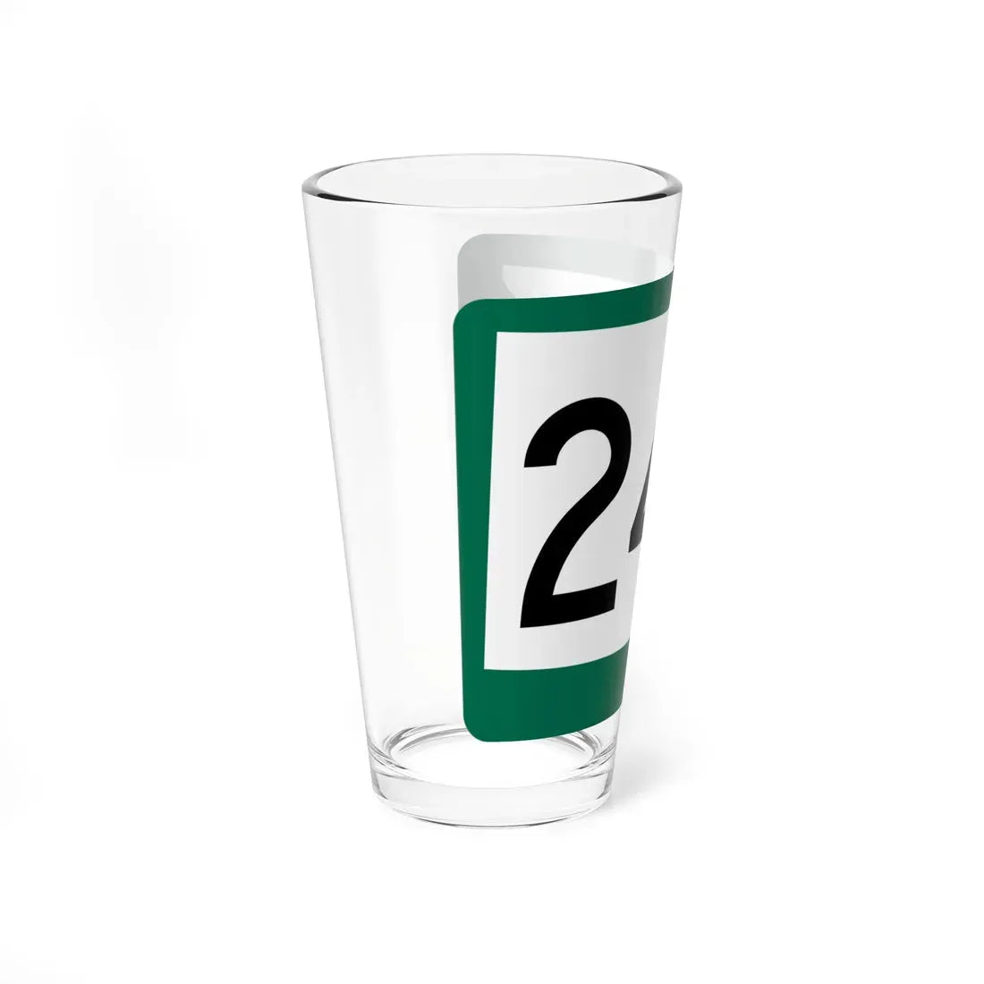 SD 245 (South Dakota) (Road Sign) Pint Glass 16oz - Go Mug Yourself