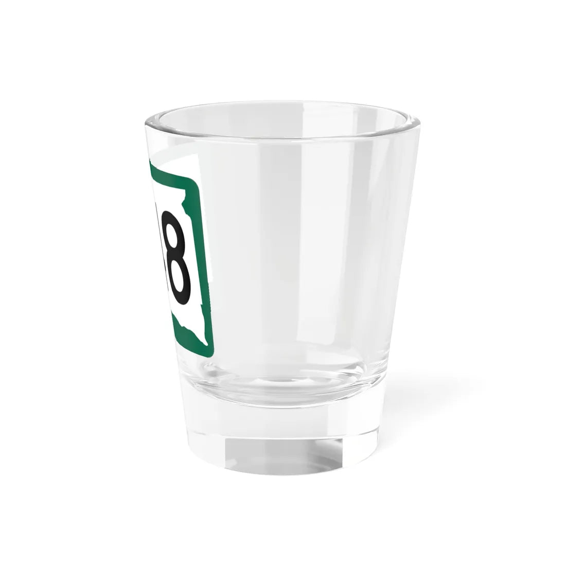 SD 248 (South Dakota) (Road Sign) Shot Glass 1.5oz - Go Mug Yourself